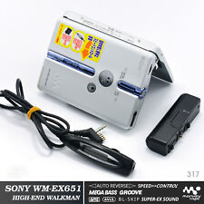 Restaurado profissionalmente!! Reprodutor de fita cassete portátil Sony WM-EX651 Walkman comprar usado  Enviando para Brazil