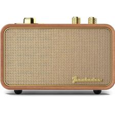 Trenbader Artlink Stereo Wireless Bluetooth Speaker AM/FM Retro Wood Tas Radio for sale  Shipping to South Africa