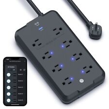 Geeni Surge Ultra Smart Surge Protector - 8 Outlets with Voice Control for sale  Shipping to South Africa
