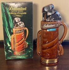 1969 Ballantines Scotch Whisky Bolsa de Golfe Decantadora VAZIA com Caixa comprar usado  Enviando para Brazil