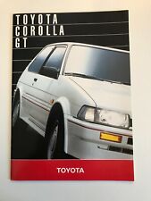 Toyota corolla brochure d'occasion  Villefranche-sur-Saône