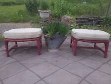 red chair ottoman for sale  Worcester
