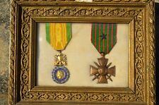 Cadre médailles militaire d'occasion  Hermanville-sur-Mer