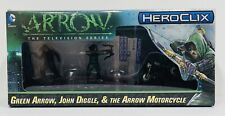 Usado, DC HeroClix - The Arrow - John Diggle, The Arrow Motorcycle LE Box Set - Verde segunda mano  Embacar hacia Argentina
