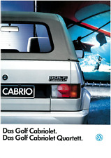 Prospekt golf cabriolet gebraucht kaufen  Lüdenscheid