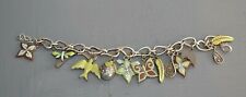 Bracelet breloques emaux d'occasion  Sainte-Colombe