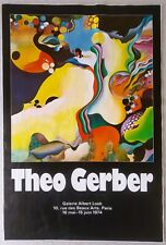 Theo gerber affiche d'occasion  Les Lilas