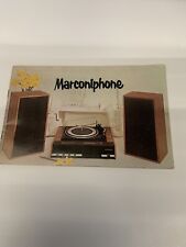 Marconiphone vintage brochure for sale  ST. COLUMB