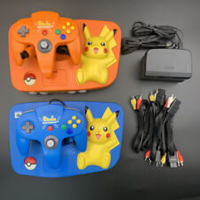 Usado, Nintendo 64 N64 Pokemon Pikachu Console Usado Choice Laranja E Azul Região Livre comprar usado  Enviando para Brazil