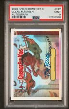 2023 Topps Chrome Garbage Pail Kids Tom Bunk-Refractor Auto #242 PSA 9 for sale  Shipping to South Africa