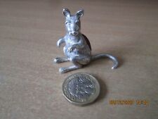 Silver plate kangaroo for sale  POOLE