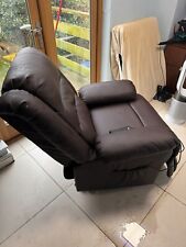 leather electric recliner chair for sale  FARNHAM