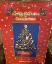 Used, Christopher Radko Holiday Celebrations Lighted Christmas Tree Missing 1 Light for sale  Port Orange