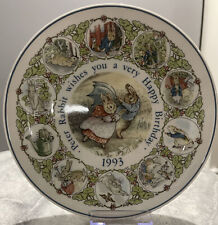 Peter rabbit plate for sale  EASTBOURNE