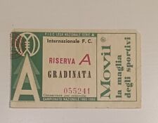 Biglietto ticket calcio usato  Albano Laziale