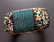 Beaded leather peul for sale  READING