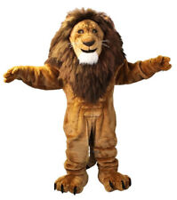 Hot Newly  Lion Mascot Costume Cartoon Outfit Character Cosplay Dress Adult for sale  Shipping to South Africa