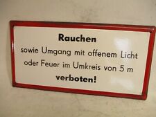 Rig emaille schild gebraucht kaufen  Grünhainichen