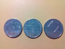 3 Monete da 100 lire Repubblica Italiana - FAO - Accademia - Navale Marconi usato  Italia