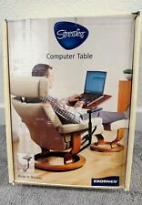 New Ekornes Stressless Laptop Computer Wood Table For Recliner Natural 1 for sale  Shipping to South Africa