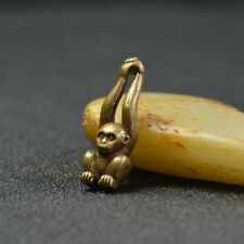 Usado, Chinês Antigo Bronze Alça Pequena Sorte Pingente Macaco de Gibbon comprar usado  Enviando para Brazil