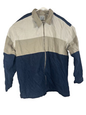 Chaqueta de Colección Canyon River Blues para Hombre Color Bloque Pana Cremallera Completa Talla XL, usado segunda mano  Embacar hacia Argentina