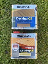 Ronseal decking oil for sale  WILLENHALL