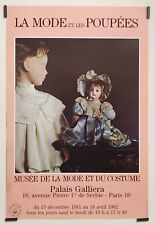 Mode poupées 1982 d'occasion  Paris XII