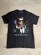 Official The Terminator Movie Poster Arnie T-Shirt Sizes S/M/L/XL/XXL  for sale  Shipping to South Africa