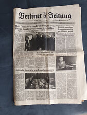 Zeitung ddr berliner gebraucht kaufen  Teltow