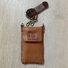 Campomaggi tan leather for sale  KNUTSFORD