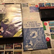 Castle Of Illusion Sega master system. Boxed. Us. Boîte+ jeu + notice comprar usado  Enviando para Brazil