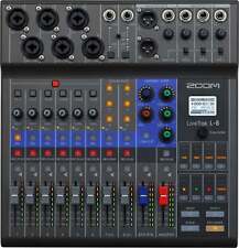 Zoom LiveTrak L-8  Live Mixer/Recorder for sale  Shipping to South Africa