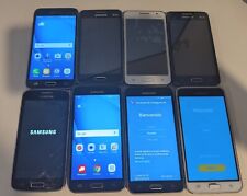 Lote de (8) portadores mixtos Samsung J3 Core 2 Duos Avant - solo encendido probado segunda mano  Embacar hacia Argentina