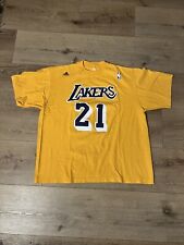 Camiseta de baloncesto Michael Cooper Throwback Adidas de Los Angeles Lakers talla XL segunda mano  Embacar hacia Argentina