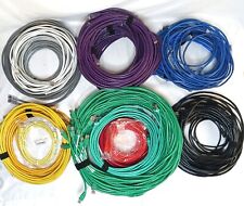 Lote de 5 cables de parche Cat más de 85 varias longitudes y colores segunda mano  Embacar hacia Argentina