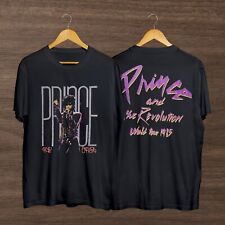 Camiseta Prince And The Revolution Purple Rain World Tour 1985 tamanho P-3XL comprar usado  Enviando para Brazil