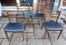 faux leather dining chairs for sale  HOUNSLOW