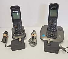 2 teléfonos con contestador automático Panasonic DECT 6.0 KX-TG6421 2 con base de carga segunda mano  Embacar hacia Argentina