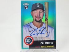 Used, 2022 Topps Chrome Platinum #CPA-CR Cal Raleigh Aqua Auto RC Rookie #ed /150 sc for sale  Shipping to South Africa
