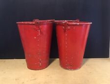 Antique fire buckets for sale  Shipping to Ireland