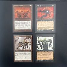 MTG Tempest NM Rare Cards - Altar Dementia, Coffin Queen, Static Orb, Reanimate, used for sale  Shipping to South Africa