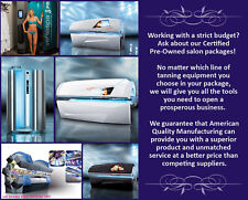 Used, Tanning Bed Salon Equipment Package Refurbished Ergoline Beds with Spray Booth for sale  Shipping to South Africa