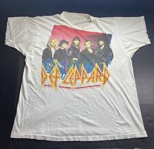Camisa vintage Def Leppard Hysteria 1987 anos 80 turnê banda concerto ponto único comprar usado  Enviando para Brazil