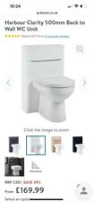 Back wall toilet for sale  PETERBOROUGH