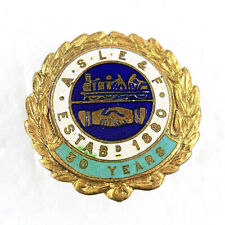 Aslef union badge for sale  BEXLEY