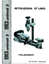 Emco unimat manuale usato  Bergamo