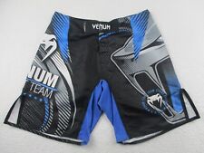 Shorts masculino Venum 42 MMA treinamento luta UFC preto azul muay thai octógono comprar usado  Enviando para Brazil
