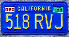 california license plates for sale  Provo