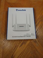 Router WiFi inalámbrico Wavlink Aerial G doble banda alta potencia Gigabit AC1200 azul. segunda mano  Embacar hacia Argentina